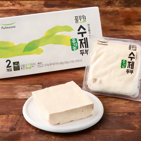 풀무원 유기농 수제두부, 300g, 8개
