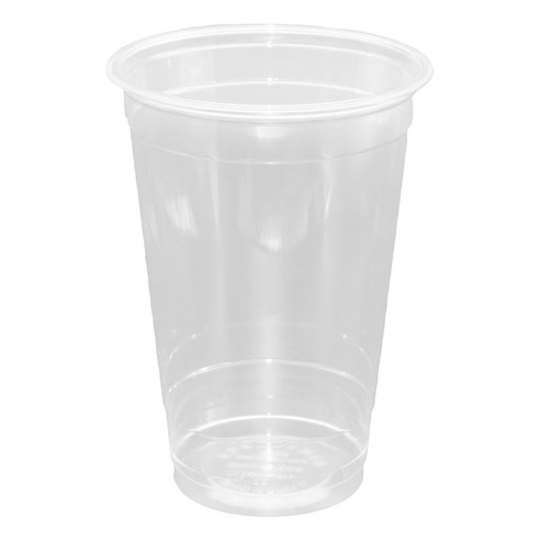 이솔산업 생분해성 옥수수 친환경 PLA 아이스컵 14온스(92.5파이) 1000개 1박스, 410ml, 20개