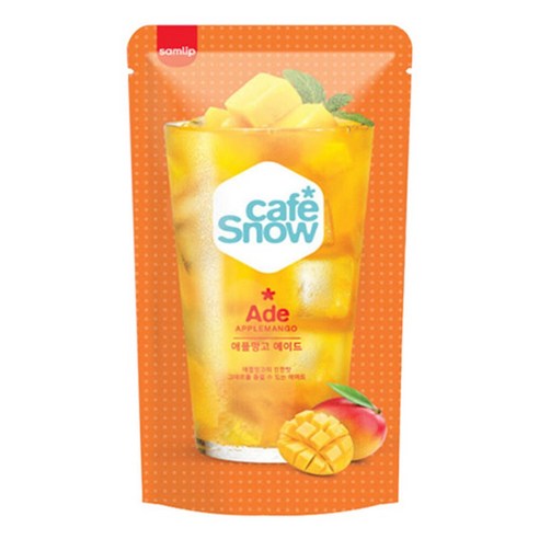 삼립 카페스노우 애플망고 에이드 / 아이스티, 230ml, 20개