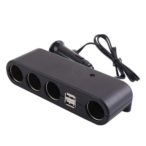 Coms 멀티 시거잭 4구 USB 2P 60W BD919, 1개