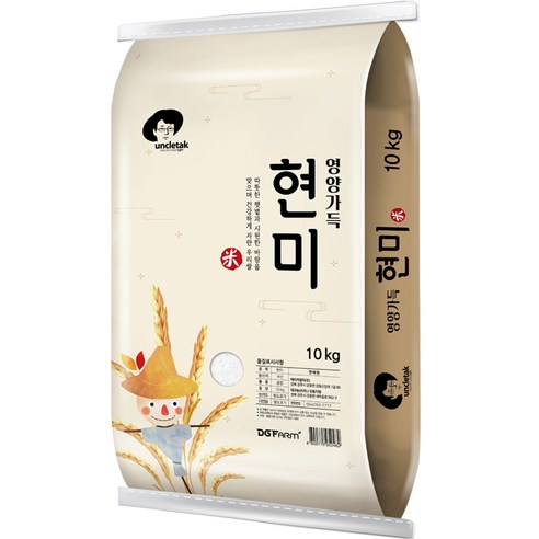 엉클탁 국산 현미, 5kg, 1개