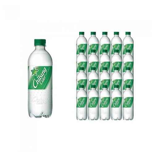 롯데칠성음료 칠성사이다 500ml 20페트업소용 h, 없음, 20개