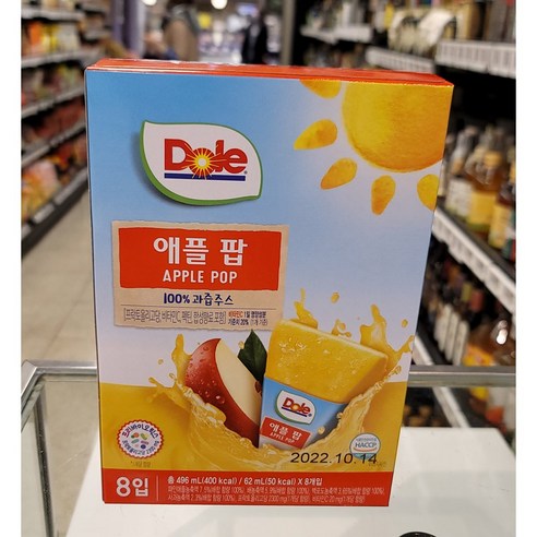 돌후룻팝 애플496ml210550, 1개, 62ml