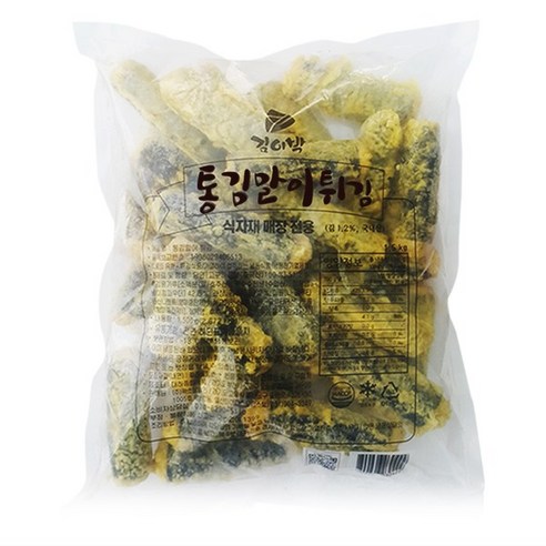 김이박 통김말이튀김, 1.5kg, 2개
