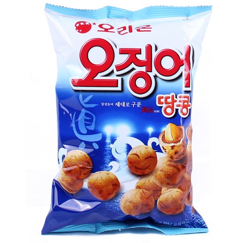 오리온 오징어땅콩, 98g, 4개