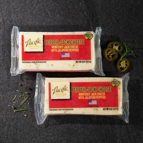 퍼시픽 페퍼 잭 치즈, 227g, 2개입