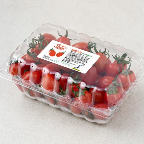 달콤마토 스테비아 대추방울토마토, 1kg, 2개