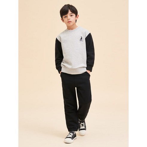 컬러 포인트 스?셔츠 3SET 블랙 (BI4141U025)