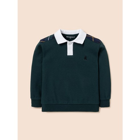 빈폴키즈 [BEANPOLE 키즈] 24SS 클래식 칼라 스웨트셔츠 (2종 택1)