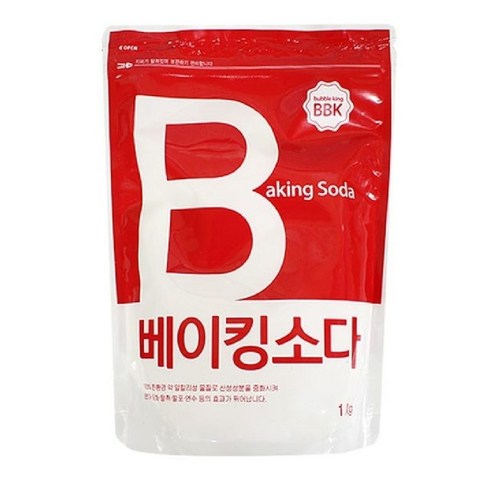 JAYART18_버블킹 베이소다 1kg 세척제 과일세정제 세제 빨래 세탁용 설거지 찌든때+jac230126, 1개