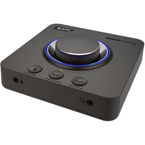 사운드카드 외장사운드카드 컴퓨터 크리에이티브 사운드 블라스터 X4 고해상도 24bit192kHz 외장 USB DAC 및 앰프 카드 SB1815 갱신