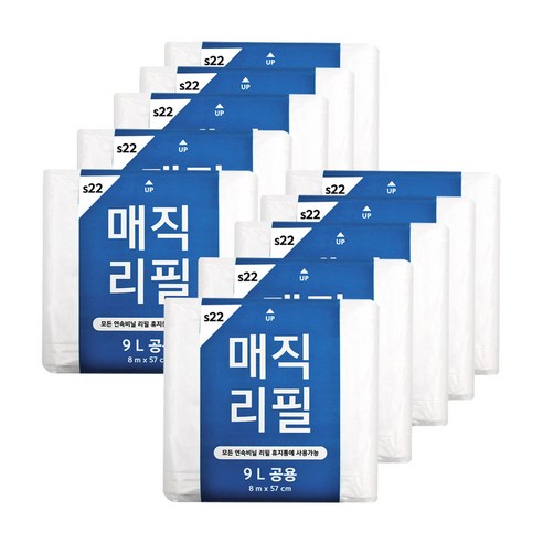 매직리필 220(57cm*8M)_ 10매, 10개, 6L