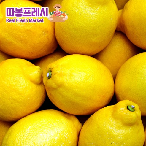 따봉프레시 3차선별 썬키스트 정품 팬시 레몬, 1개, 1kg(대)