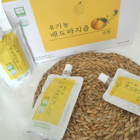 국내산 유기농 배도라지즙, 3L, 1개