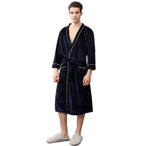 더자카 프리미엄 벨벳 목욕가운 XL, Y230LBBE006, 1개