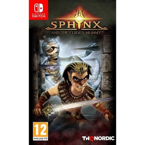 닌텐도 339227 스위치 북미 정발 Sphinx and the Cursed Mummy