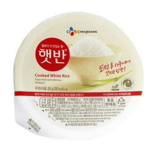 햇반 백미밥, 200g, 16개