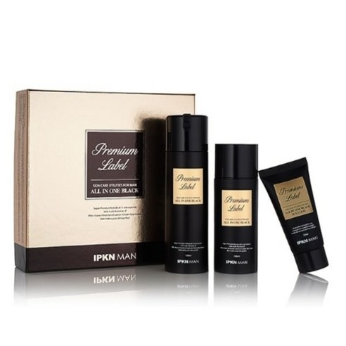 입큰 맨 프리미엄 라벨 올인원 블랙 150ml+100ml, 1개, 100ml