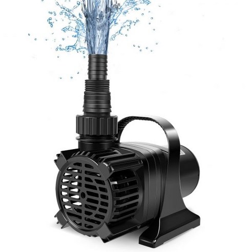 전동 3000GPPH 300W 115V60HZ 잠수식 물펌프 방향 조절 분수펌프 수족관 수영장 연못 폭포분수 수조, 2300GPH-200W, 1개