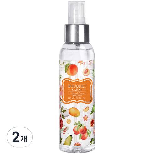 부케가르니 바디미스트 트로피컬피치, 145ml, 1개