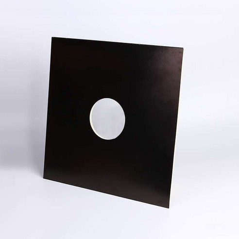 LP커버 LP 레코드 커버 10인치12인치 종이 비닐 보호 5개입 보관 음악, 12인치 천공 브라운 크라프트지