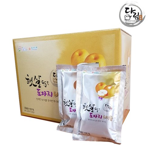다림 햇살담은 도라지배생강즙, 100개, 100ml