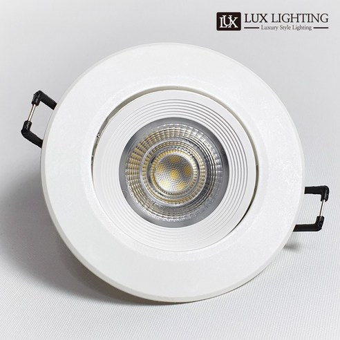 데이온 LED 3인치 일체형 MR16 5W 직회전 매입등 안정기내장 매립등, 주백색, 1개