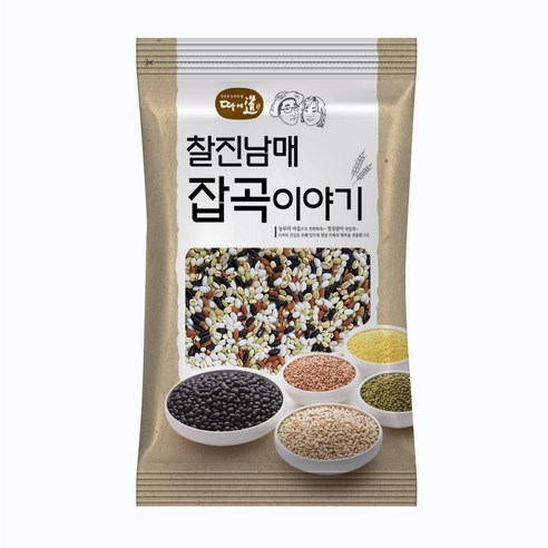 농가정보서비스 찰진남매 오색오미 500g, 1개