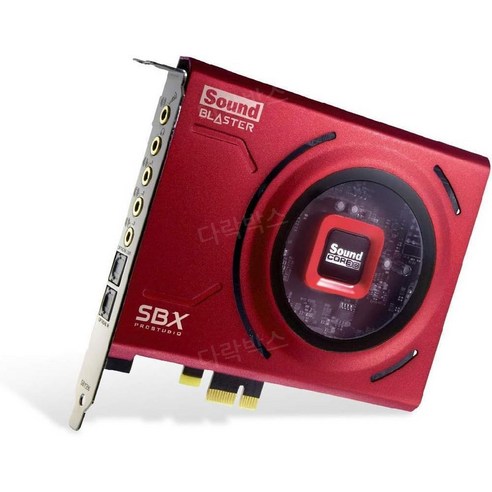 크리에이티브 사운드 블라스터 Z SE PCI-e 게임용 사운드카드 내장형