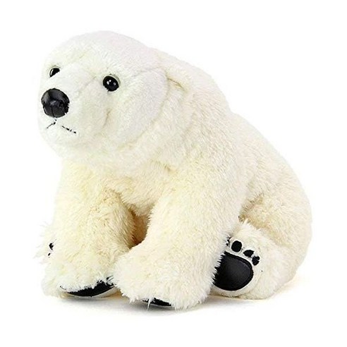 카라라타 북극곰 봉제인형 리얼 동물 곰 인형 선물, 리얼애니멀 패밀리(부모)