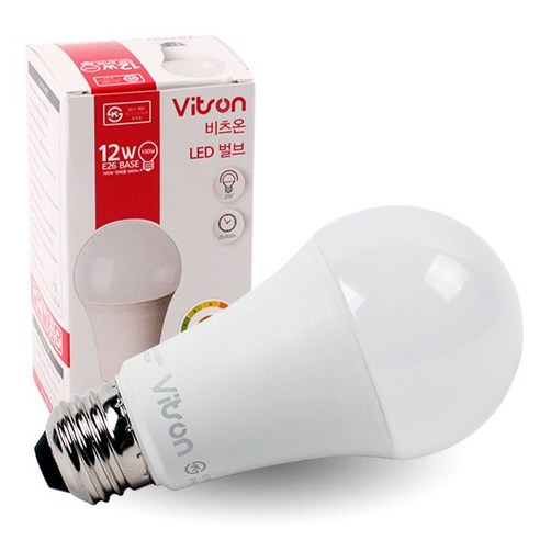 LED 전구 비츠온 12W LED램프, 주광색, 1개