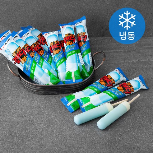 빙그레 캔디바 아이스크림 (냉동), 75ml, 8개