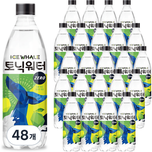 광동제약 아이스웨일 토닉워터 제로, 500ml, 24개