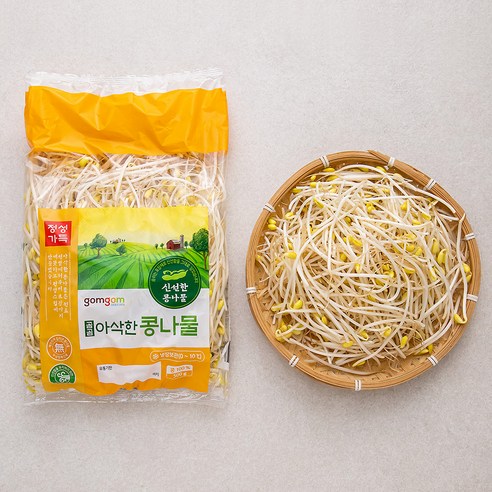 곰곰 아삭한 콩나물, 500g, 3봉