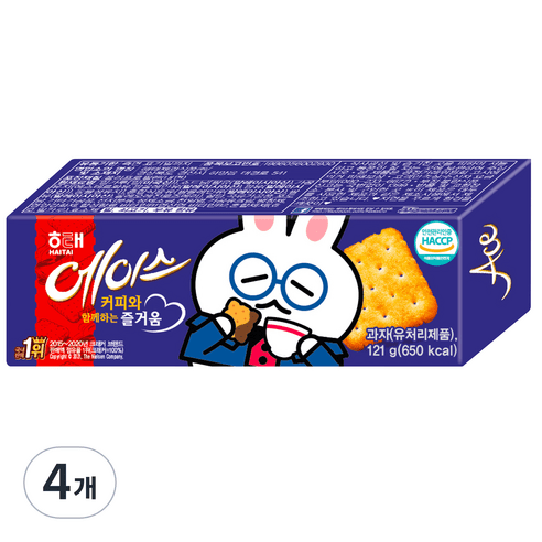 해태제과 에이스, 364mg, 5개