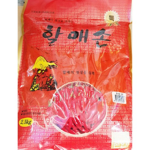 식당용 식자재 고추가루(장용 2.5K), 1개, 2.5kg