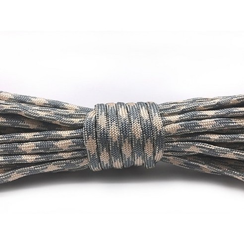 마닐라로프 줄다리기줄 100ft dia.4mm 7 스탠드 코어 paracord 생존 끈, 31미터, 063