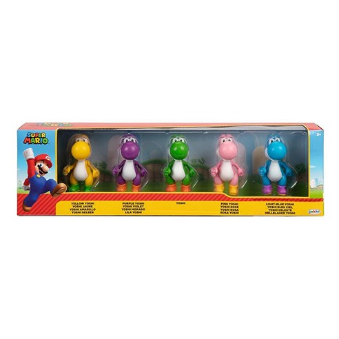 Nintendo 요시 피규어 5개 세트 6.5cm(2.5인치)