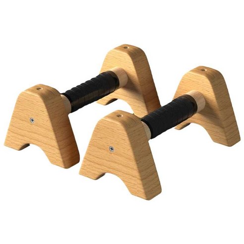 푸시업바 원목 홈트레이닝 기구 가슴운동 맨몸 1쌍, 1. 25CM