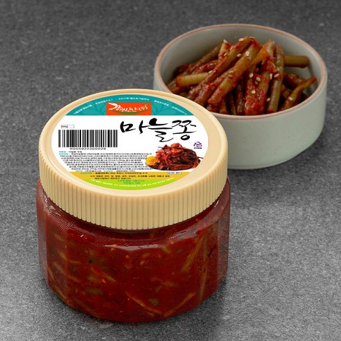 강경신안 마늘쫑무침, 500g, 5개