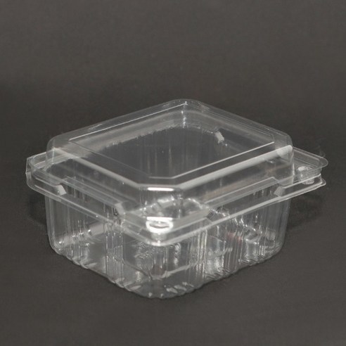 투명 사각 플라스틱 과일 포장용기 DA-350 방울토마토300g-350g 알포도350g 750개, 1개