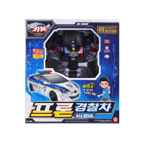 초이락 헬로카봇 프론 경찰차 올스타, 상세 설명 참조