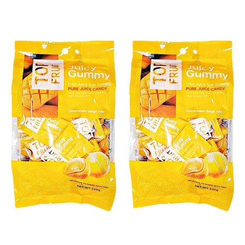 베트남 망고젤리 탑프루트 탑젤리 망고6 TOP FRUIT, 1개, 150g