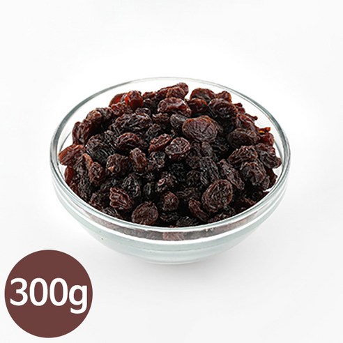 건포도 300g, 1개