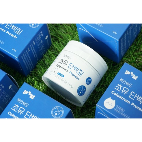 펫츠워드 초유 단백질 for Cats 100g 면역건강 유산균 엘라이신 타우린 구내염 필수 영양제