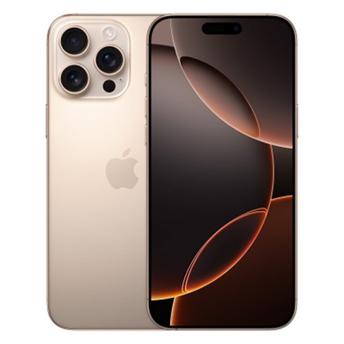 Apple 정품 아이폰 16 Pro Max 자급제, 블랙 티타늄, 512GB