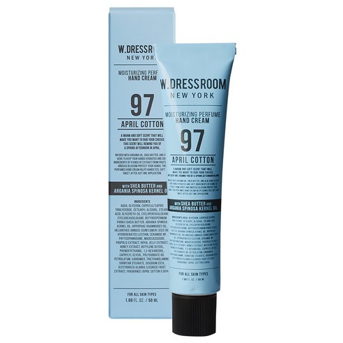 더블유드레스룸 퍼퓸 핸드크림 97 에이프릴코튼, 50ml, 2개