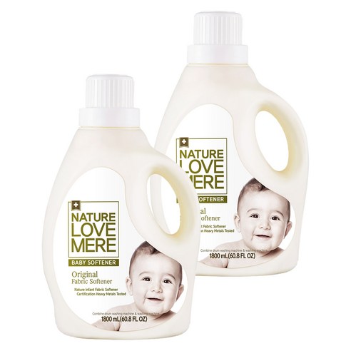 네이쳐러브메레 유아 오가닉 유연제 1800ml, 1개
