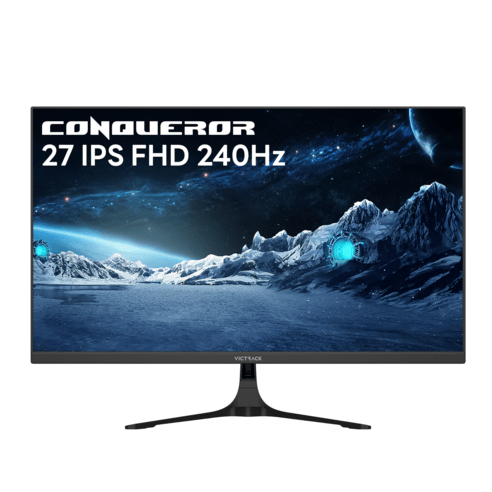 빅트랙 컨커러 68.58cm FHD 240Hz 280Hz Fast IPS 1ms FPS 게이밍 모니터 블랙, 27FM24001(일반)
