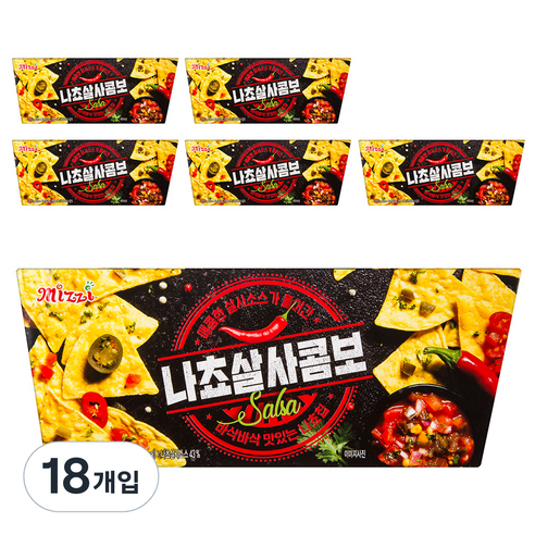 미찌푸드 나쵸살사콤보, 93g, 18개